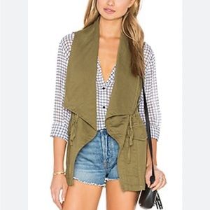 Sanctuary Summer Sunset Vest in Moss